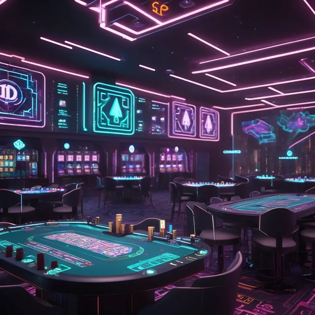Neon Crypto Casino